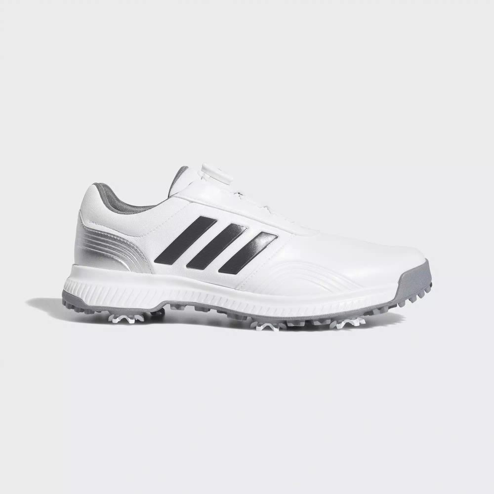 Adidas CP Traxion Boa Tenis De Golf Blancos Para Hombre (MX-88598)